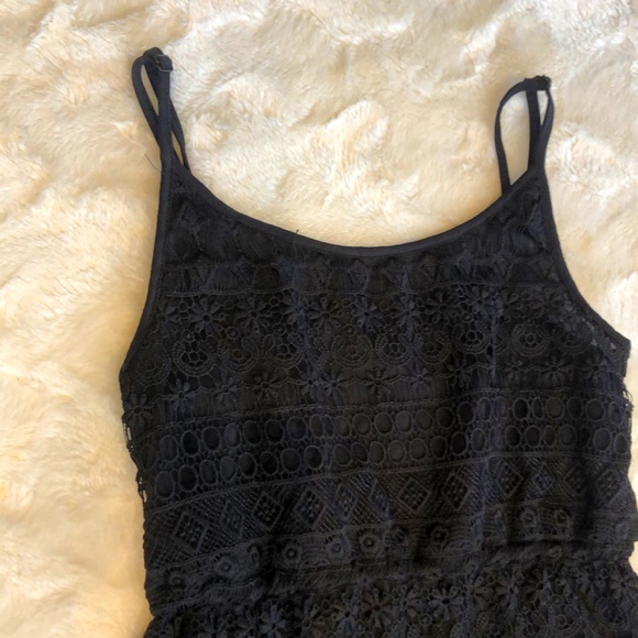 Lace dress with adjustable spaghetti straps - size S - Picture 2 of 4